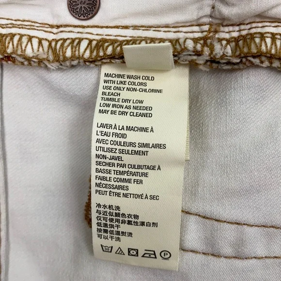 Free People Wild Child Southwest Print Skinny Jeans - Picture 13 of 14